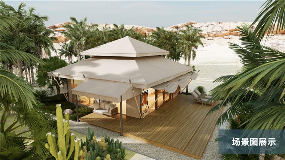 中沙群岛野奢帐篷露营